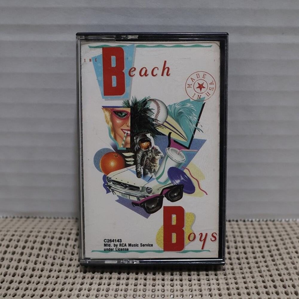 The Beach Boys - Made In U.S.A. Cassette 1986 Capitol RCA Club